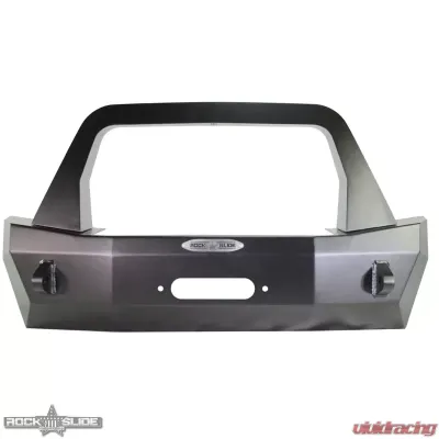 Rock Slide Engineering Complete Winch Plate Rigid Series Shorty Front Bumper Jeep Wrangler JL 2018-2020 - FB-S-100-JL
