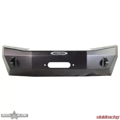 Rock-Slide Engineering RIGID SHORTY FRONT BUMPER / NO BULLBAR / WITH WINCH PLATE Jeep Wrangler 2007-2018 - FB-S-101-JK