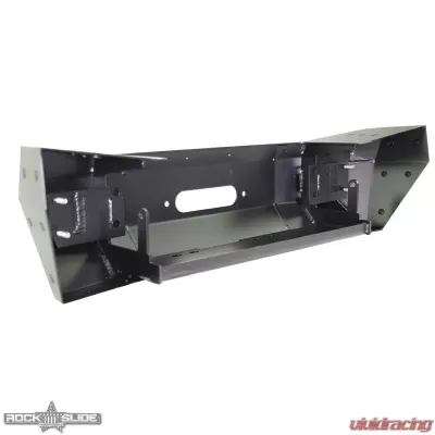 Rock-Slide Engineering RIGID SHORTY FRONT BUMPER / NO BULLBAR / WITH WINCH PLATE Jeep Wrangler 2007-2018 - FB-S-101-JK