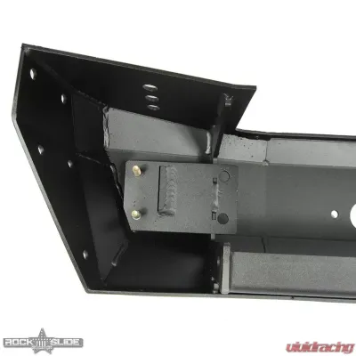 Rock Slide Engineering Winch Plate Rigid Series Shorty Front Bumper w/o Bull Bar Jeep Wrangler JL 2018-2020 - FB-S-101-JL