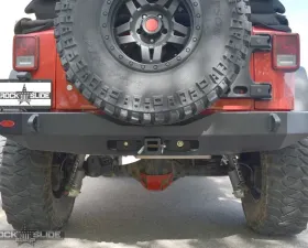 Rock-Slide Engineering RIGID REAR BUMPER / NO TIRE CARRIER Jeep Wrangler 2007-2018
