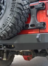 Rock-Slide Engineering RIGID REAR BUMPER / NO TIRE CARRIER Jeep Wrangler 2007-2018                                     - RB-F-101-JK - Image 3