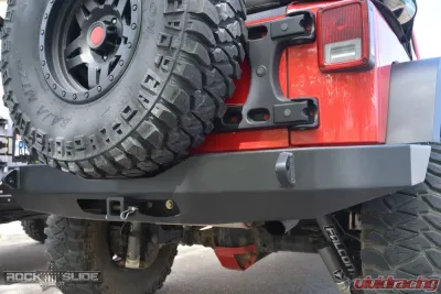 Rock-Slide Engineering RIGID REAR BUMPER / NO TIRE CARRIER Jeep Wrangler 2007-2018 - RB-F-101-JK