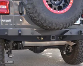 Rock Slide Engineering Full Rigid Series Rear Bumper w/o Tire Carrier Jeep Wrangler JL 2018-2020