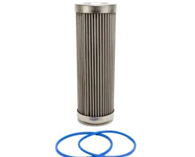 Fuelab Replacement Element, Long 100 micron stainless