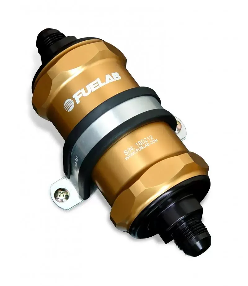 Fuelab In-Line Fuel Filter, 40 micron - 81812-5