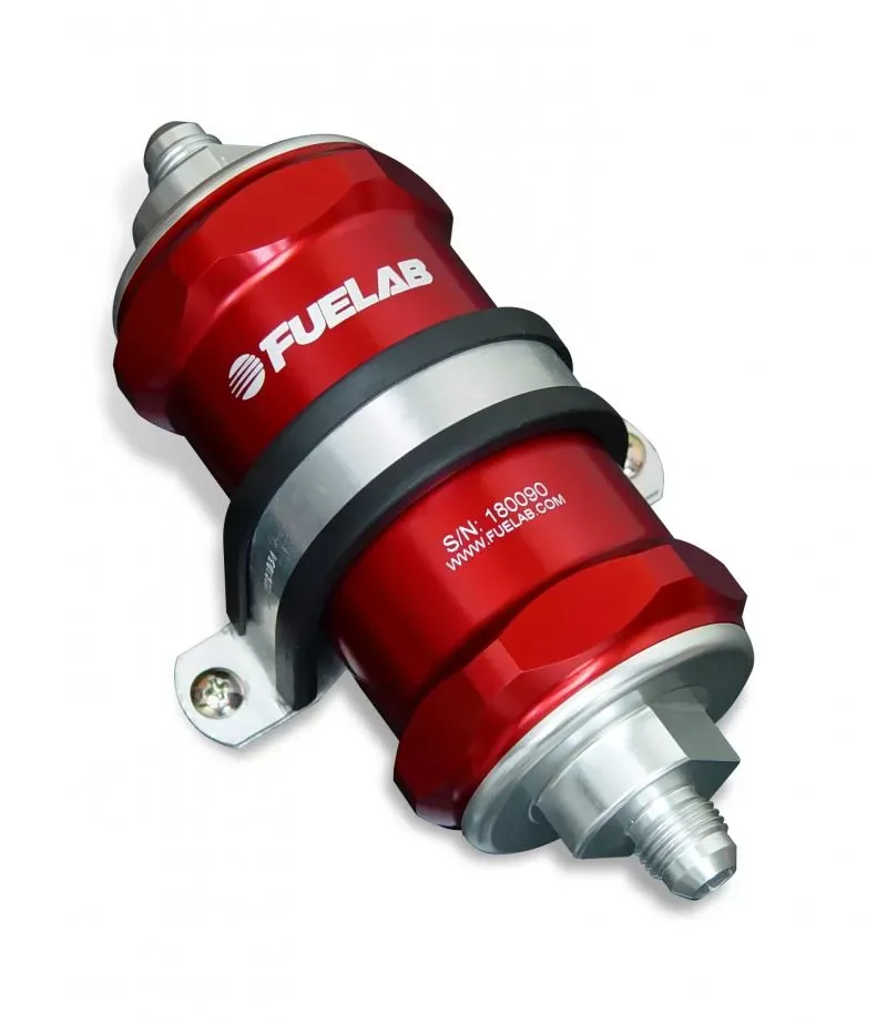 Fuelab In-Line Fuel Filter, 75 micron - 81822-2