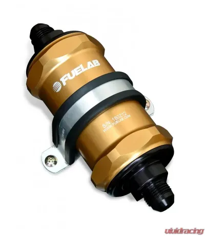 Fuelab In-Line Fuel Filter, 75 micron - 81822-5