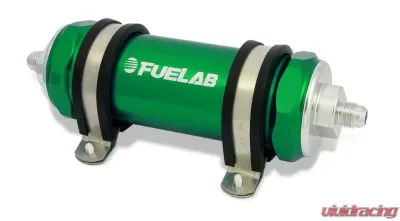 Fuelab In-Line Fuel Filter, Long - 82801-6