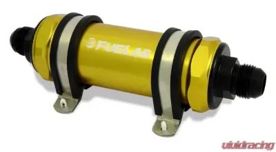 Fuelab In-Line Fuel Filter, Long 40 micron - 82811-5