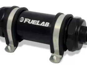 Fuelab In-Line Fuel Filter, Long 6 micron