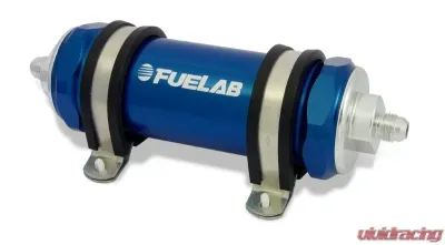 Fuelab In-Line Fuel Filter, Long 6 micron - 82834-3