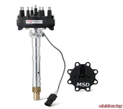 MSD Chevy Crank Trigger Distributor with adjustable Cam Sync Pick-up - 23401MSD