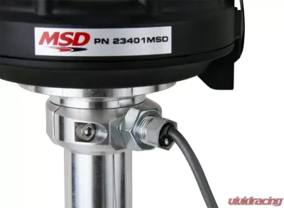 MSD Chevy Crank Trigger Distributor with adjustable Cam Sync Pick-up - 23401MSD