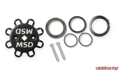 MSD Black, Chevy Tall Deck Dual Sync Distributor - 23763