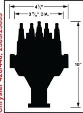 MSD Chrysler 426, 440 Dual Sync Distributor                                     - 2383 - Image 6