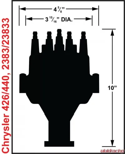 MSD Chrysler 426, 440 Dual Sync Distributor - 2383