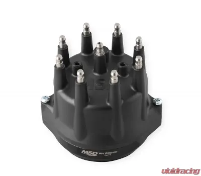 MSD Black, Pontiac V8 Dual Sync Distributor - 23843