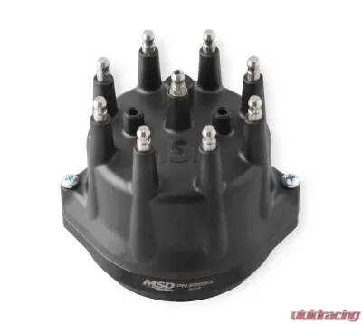 MSD Black, Oldsmobile V8 Dual Sync Distributor - 23853