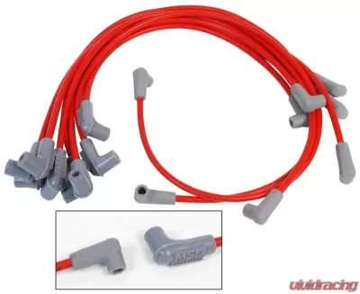 MSD SB Chevy Super Conductor Spark Plug Wire Set for use with pn 8541 Crab Cap - 30479