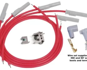 MSD Super Conductor Spark Plug Wire Set - 6-Cylinder