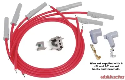 MSD Super Conductor Spark Plug Wire Set - 6-Cylinder - 31179