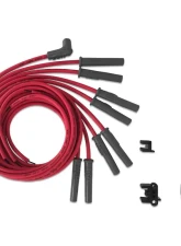 MSD Super Conductor Spark Plug Wire Set, Multi-Angle Plug, HEI Cap                                     - 31189 - Image 2