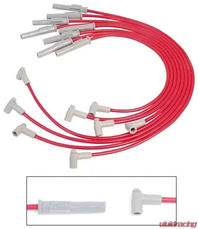 MSD Super Conductor Spark Plug Wire Set Chevy 454, '74-'76 HEI - 31369