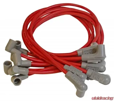 MSD Super Conductor Spark Plug Wire Set, Small Block Chevy, Socket Dist. Cap - 31599