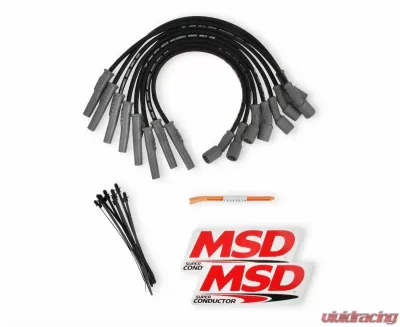 MSD Ford Raptor 6.2L V8 Black Wire Set - 31633