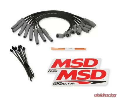 MSD Ford Raptor 6.2L V8 Black Wire Set - 31633