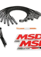 MSD Ford Raptor 6.2L V8 Black Wire Set                                     - 31633 - Image 2