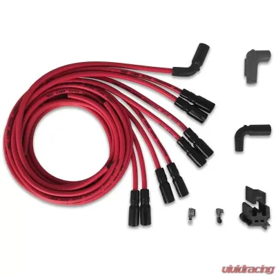 MSD Super Conductor Spark Plug Wire Set, Univ. Chevy LT1 w/straight boot - 32129