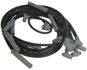MSD Wire Set, SC Blk, Chry. 383-440 HEI for MSD Dist.