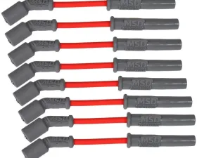 MSD Super Conductor Spark Plug Wire Set, GM LS1, '97-On, Vette, Camaro