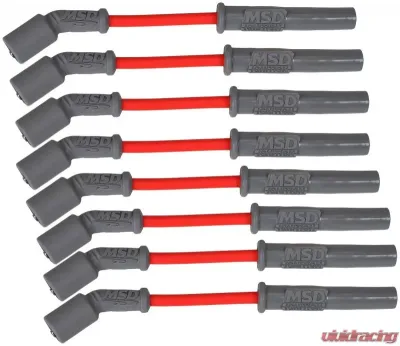 MSD Super Conductor Spark Plug Wire Set, GM LS1, '97-On, Vette, Camaro - 32819