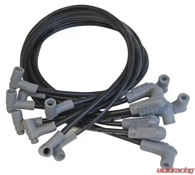 MSD Wire Set, SC Blk, BB Chevy for use with HEI Tower Cap - 35603