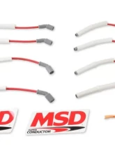 MSD Super Conductor Spark Plug Wire Set, GM 2001, Truck, 8.1L                                     - 39849 - Image 2