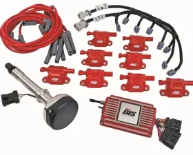 MSD DIS Direct Ignition System Kit - Red