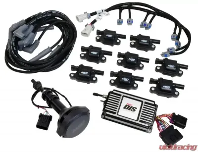 MSD DIS Digital Ignition System Kit - Black - 601533