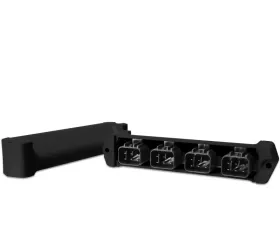 MSD Power Grid 4-Connector Hub - Black Housing