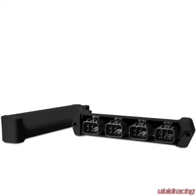 MSD Power Grid 4-Connector Hub - Black Housing - 77403