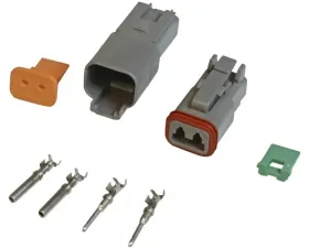 MSD Deutsch Connector - 2-Pin - 16-18 Gauge
