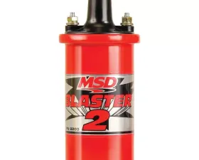 MSD Ignition Coil - Blaster 2 Series - Ballast Resistor - Red