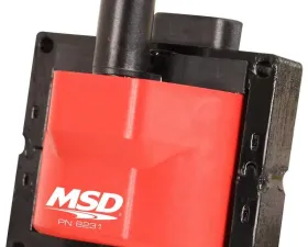 MSD Ignition Connector Coil, Red, 1996-1997 GM engines, Individual
