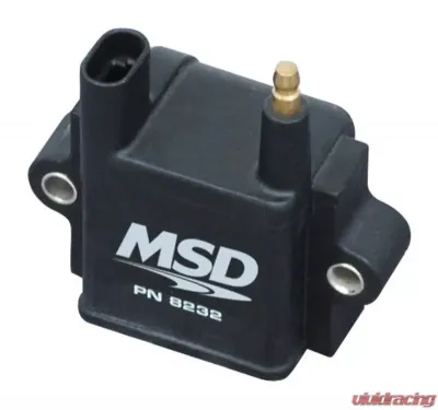 MSD Ignition Coil (Single Tower) - CPC Ignition Control - Black - Individual - 8232