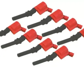 MSD Ignition Coil - Blaster - Ford 2-Valve V8 - Red - 8-pack