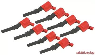 MSD Ignition Coil - Blaster - Ford 2-Valve V8 - Red - 8-pack - 82428