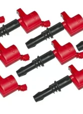 MSD Ignition Coil - Blaster - Ford 3-Valve V8 - Red - 8-Pack                                     - 82438 - Image 2