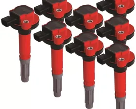 MSD Ignition Coil - Blaster - Ford 5.0L Coyote - Red - 8-Pack